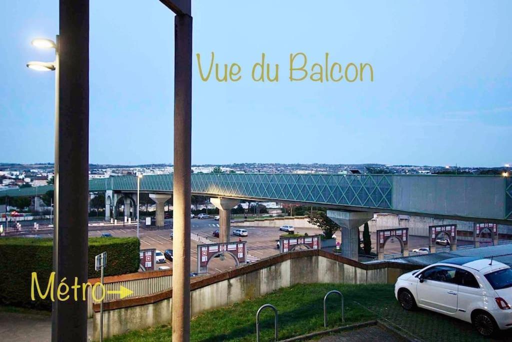 T3 - 62M2 - Parking Prive - Metro Apartman Toulouse Kültér fotó